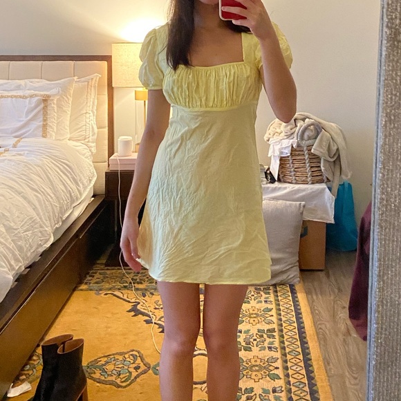 New Urban Outfitters Yellow Dress - Picture 3 of 4